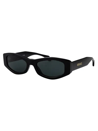 Versace 54mm Irregular Sunglasses