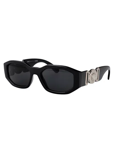 Versace Black Nylon Sunglasses