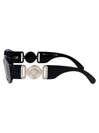 Versace Black Nylon Sunglasses