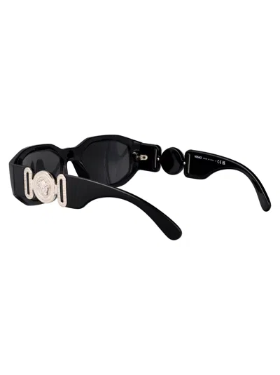 Versace Black Nylon Sunglasses