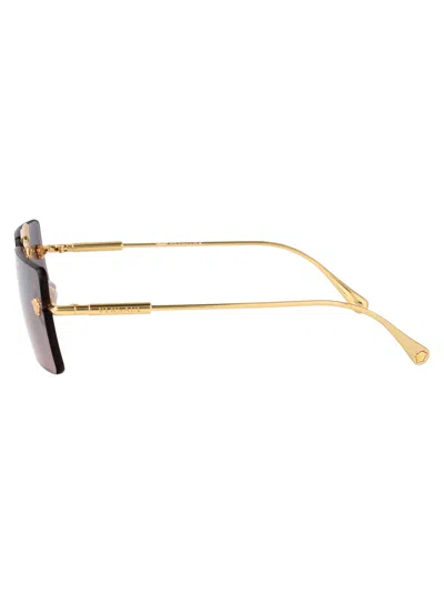 Versace Gold Metal Sunglasses