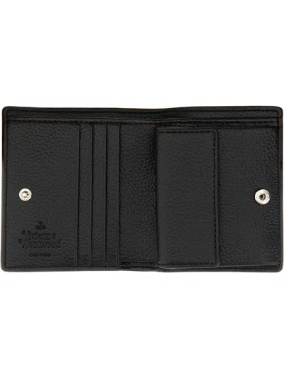 Vivienne Westwood Portafoglio Con Logo In Black