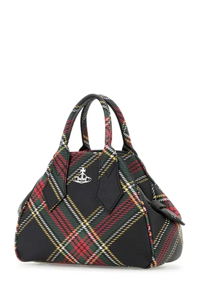 Vivienne Westwood Borsa A Mano Yasmine Piccola In Similpelle Stampata Donna In Multi
