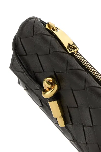 Bottega Veneta Portacarte Andiamo In Nappa Testa Di Moro Donna