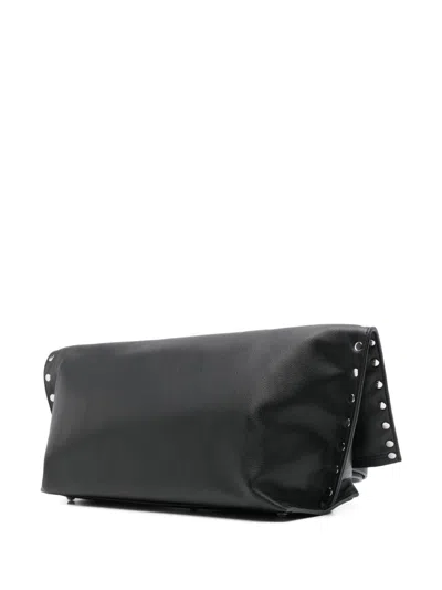 Zanellato 'a' Spasso Saeta' Medium Bag In Black