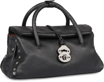 Zanellato Dotta Weekend Tote Bag In Black