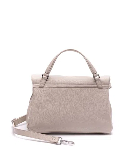 Zanellato Postina Daily Small Leather Handbag In Pink
