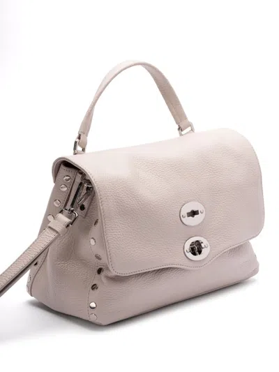 Zanellato Postina Daily Small Leather Handbag In Pink