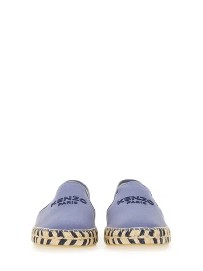 Kenzo Embroidered-logo Cotton Espadrilles