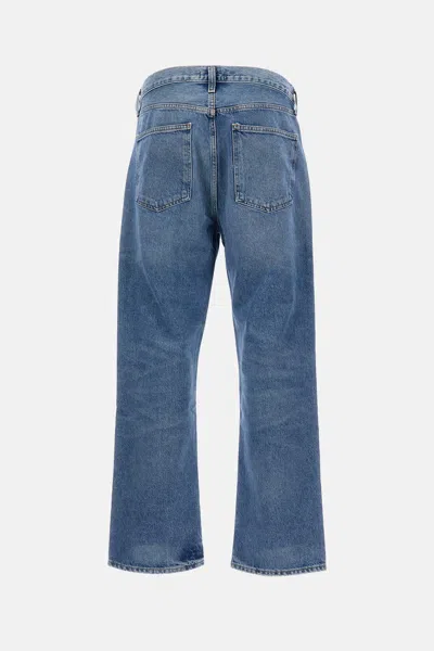 Agolde Sky Blue 90 Jeans In Blue
