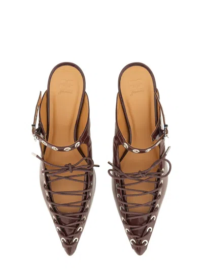 Ganni Mule Lace-up
