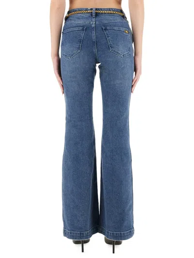 Michael Kors Flared Jeans With Belt