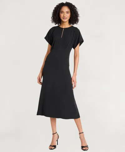 Luxely Fit & Flare Midi Dress