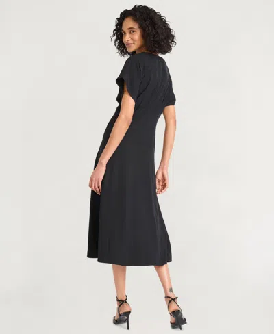 Luxely Fit & Flare Midi Dress