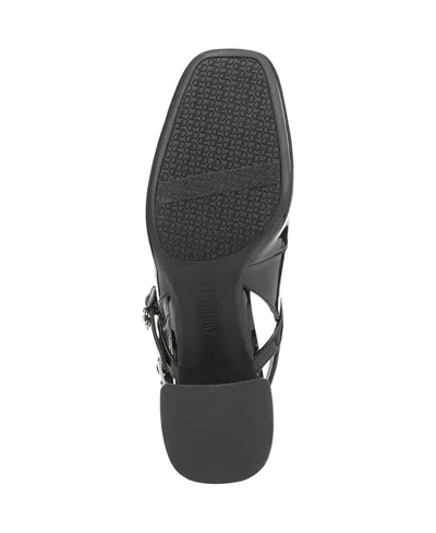 Sam & Libby Women's Grace Block Heel Slingback Mary Jane Pumps