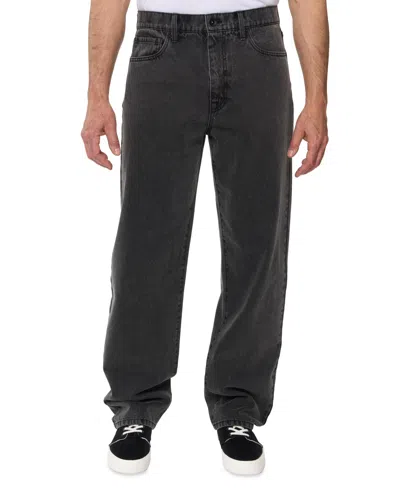 Lazer Men's Dax Relaxed Fit Jeans In Black