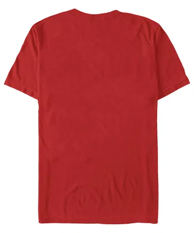 Fifth Sun Men's Red Guardian Logo Short Sleeve T-shirt