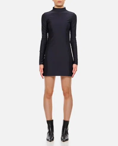 Sportmax Stiria Long Sleeve Drees In Black