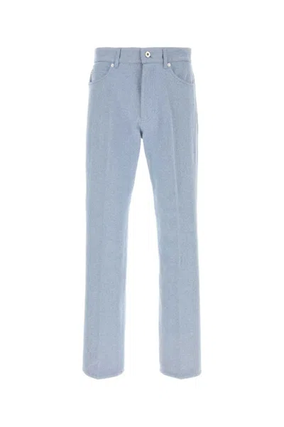 Ferragamo Light-blue Oxford Pant