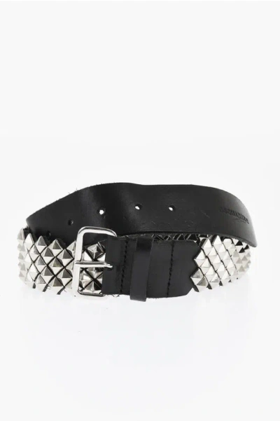 Dsquared2 Studded Leather Belt 40mm