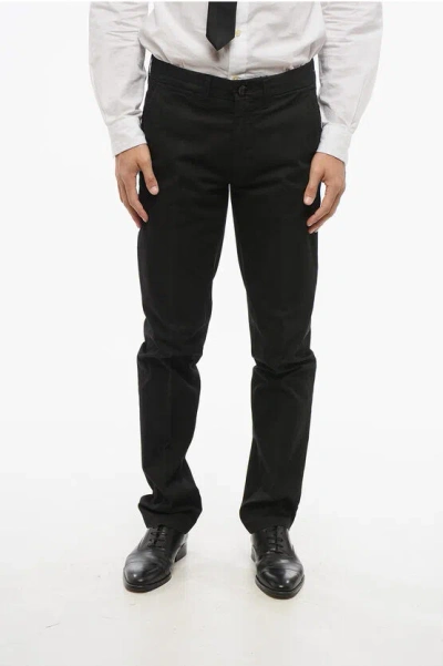 Corneliani Cotton Chinos Pants With Four Pockets