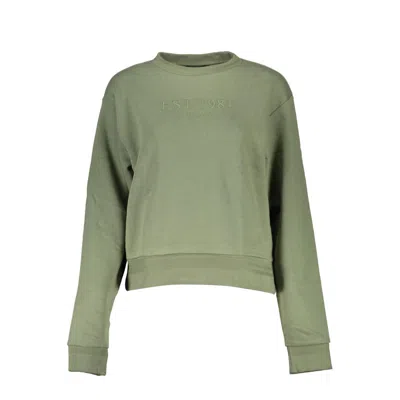 Guess Jeans Green Cotton Sweater