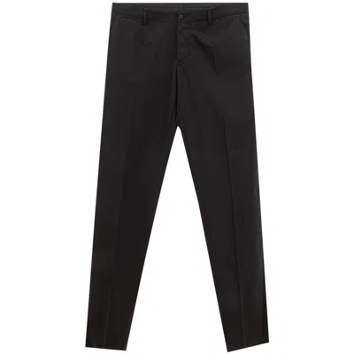 Dolce & Gabbana Trousers By Smoking  In Black