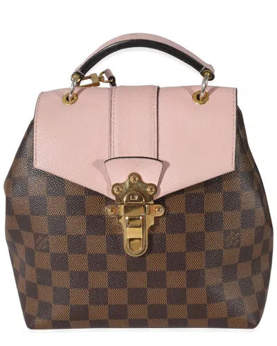 Pre-owned Louis Vuitton Brown Canvas Clapton Backpack (authentic Pre-loved)