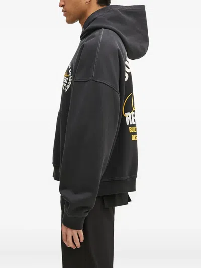 Represent Out Of The Shadows Graphic Hoodie In Gray