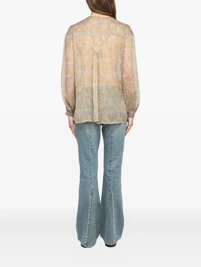 Zadig & Voltaire Tamela Lace-up Blouse