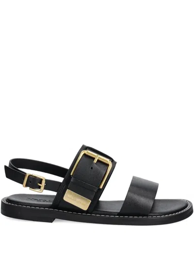 Marc O'polo Buckle-fastening Leather Sandals
