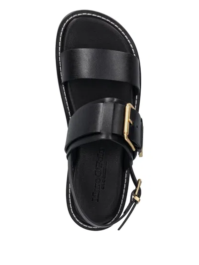 Marc O'polo Buckle-fastening Leather Sandals