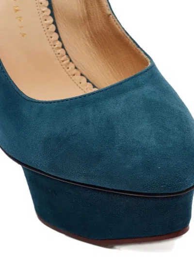 Pre-owned Charlotte Olympia  130mm Dolly Platform Pumps