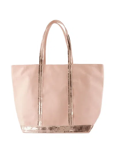 Vanessa Bruno Large Cabas Sequin-trimmed Tote Bag