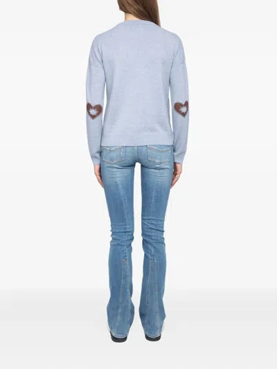 Zadig & Voltaire Cici Ws Heart Patch Sweater
