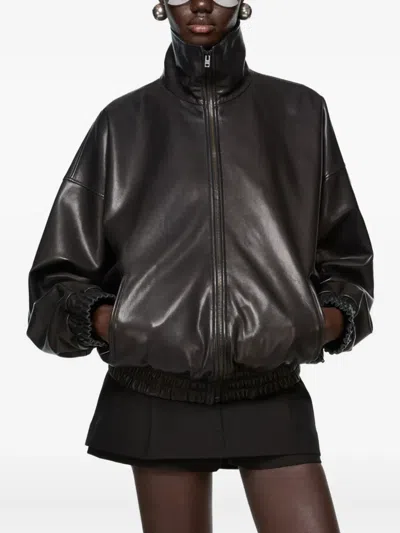 Acne Studios Zip-up Leather Jacket