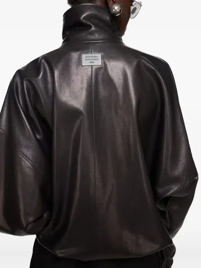 Acne Studios Zip-up Leather Jacket