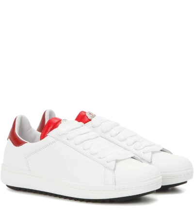 Moncler Angeline Leather Sneakers | ModeSens