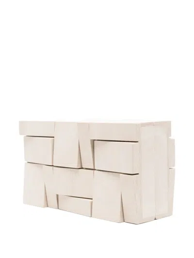 Cult Gaia Galleria Geometric-block Clutch Bag