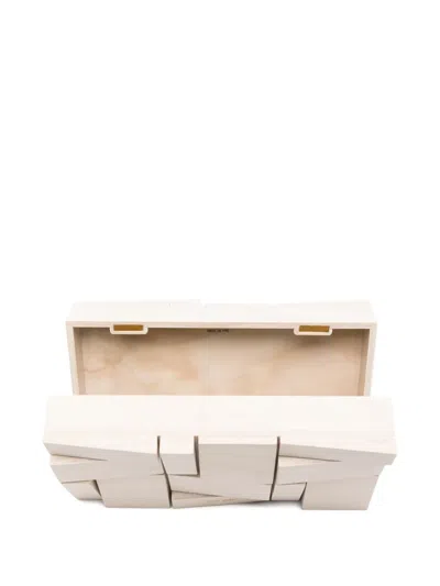 Cult Gaia Galleria Geometric-block Clutch Bag
