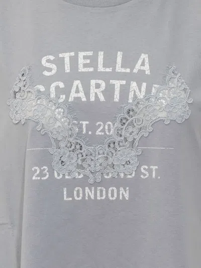 Stella Mccartney Lace-embellished Cotton Mini Dress