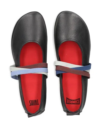 Camper Twins Ballet Flats In Neutral