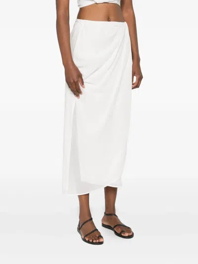 Sir Azura Midi Skirt In White