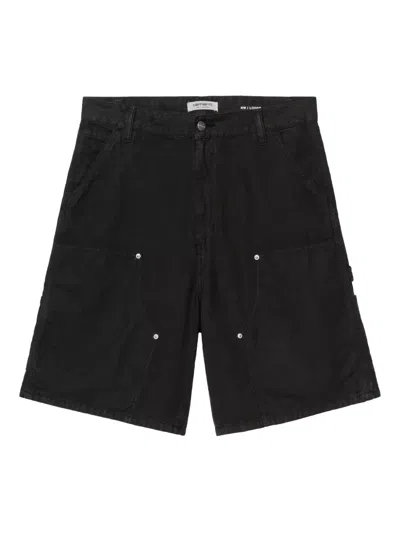 Carhartt Branford Double Knee Shorts In Black