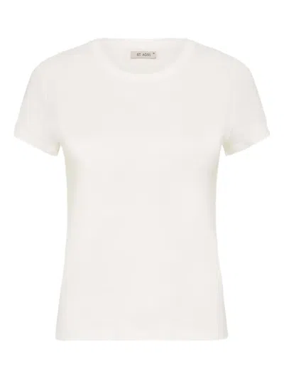St Agni Organic Cotton Baby Tee In White