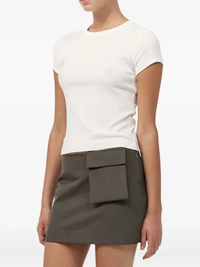 St Agni Organic Cotton Baby Tee In White