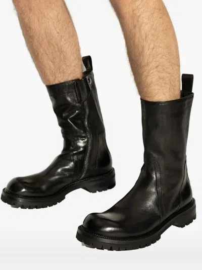 Rick Owens Concordians Army Creeper Zip-fastening Boots