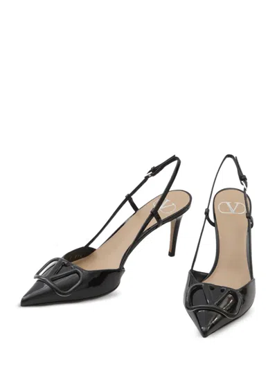 Valentino 80mm Vlogo Signature Slingback Pumps