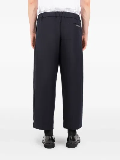 Société Anonyme Chiba Elastic-waist Trousers In Black