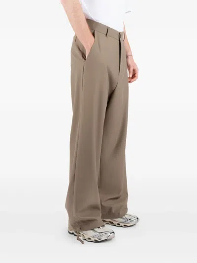 Société Anonyme Drawstring-cuff Trousers In Brown